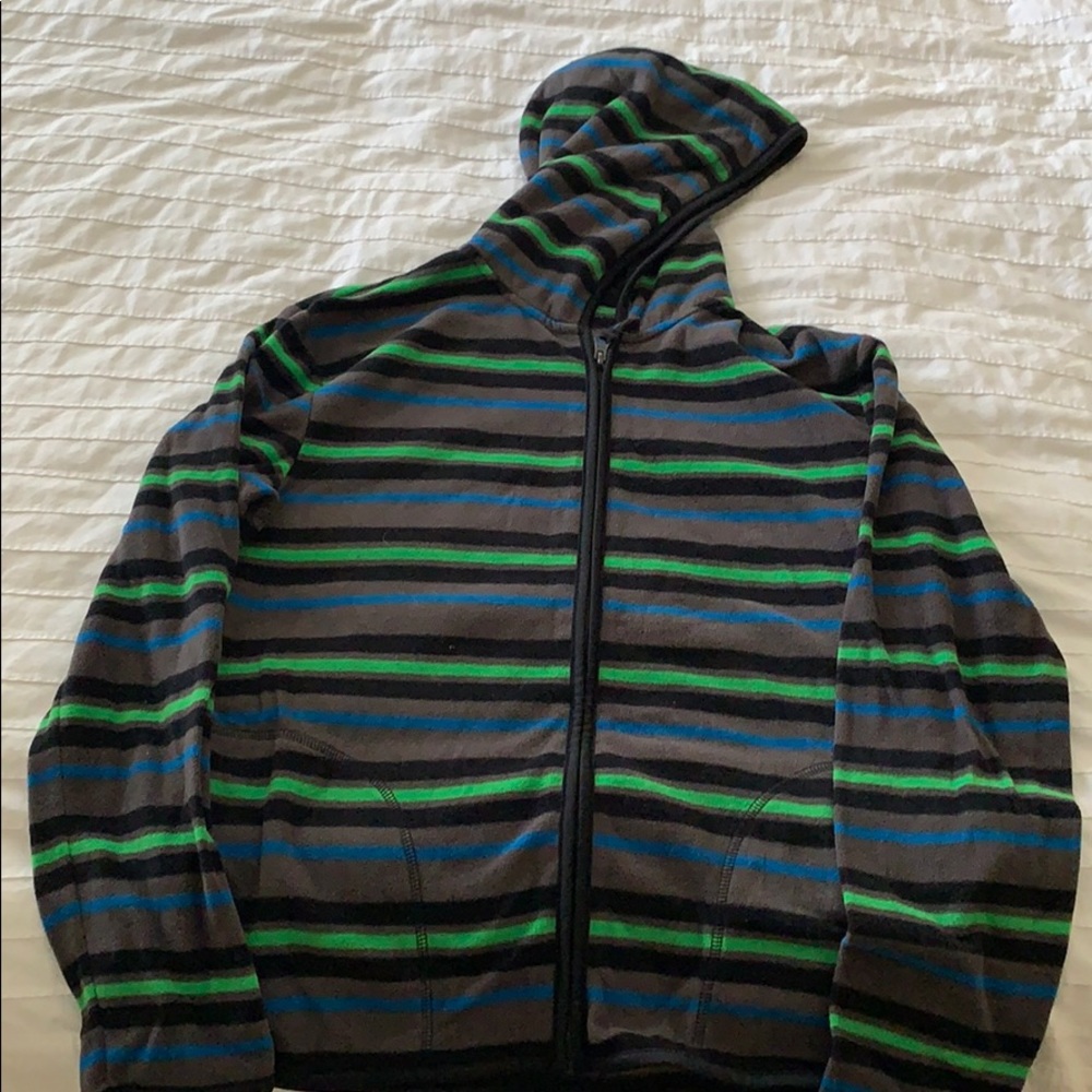 Youth slalom fleece zip up